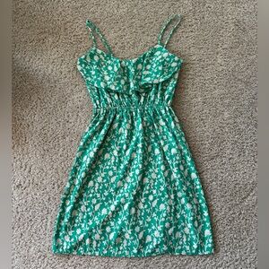 Green : turquoise floral sundress